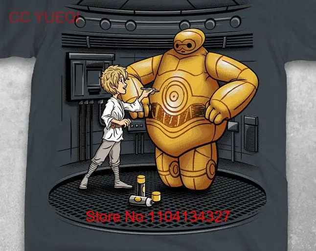 

BIG HERO 3PO Fit Adult T Shirt long or short sleeves