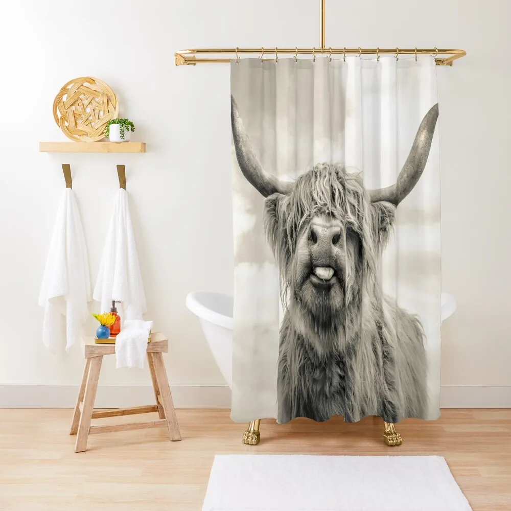 

Cheeky Highland CowShower Curtain Curtain For Bathroom Shower Bathroom Curtains Bathroom Curtain For Shower