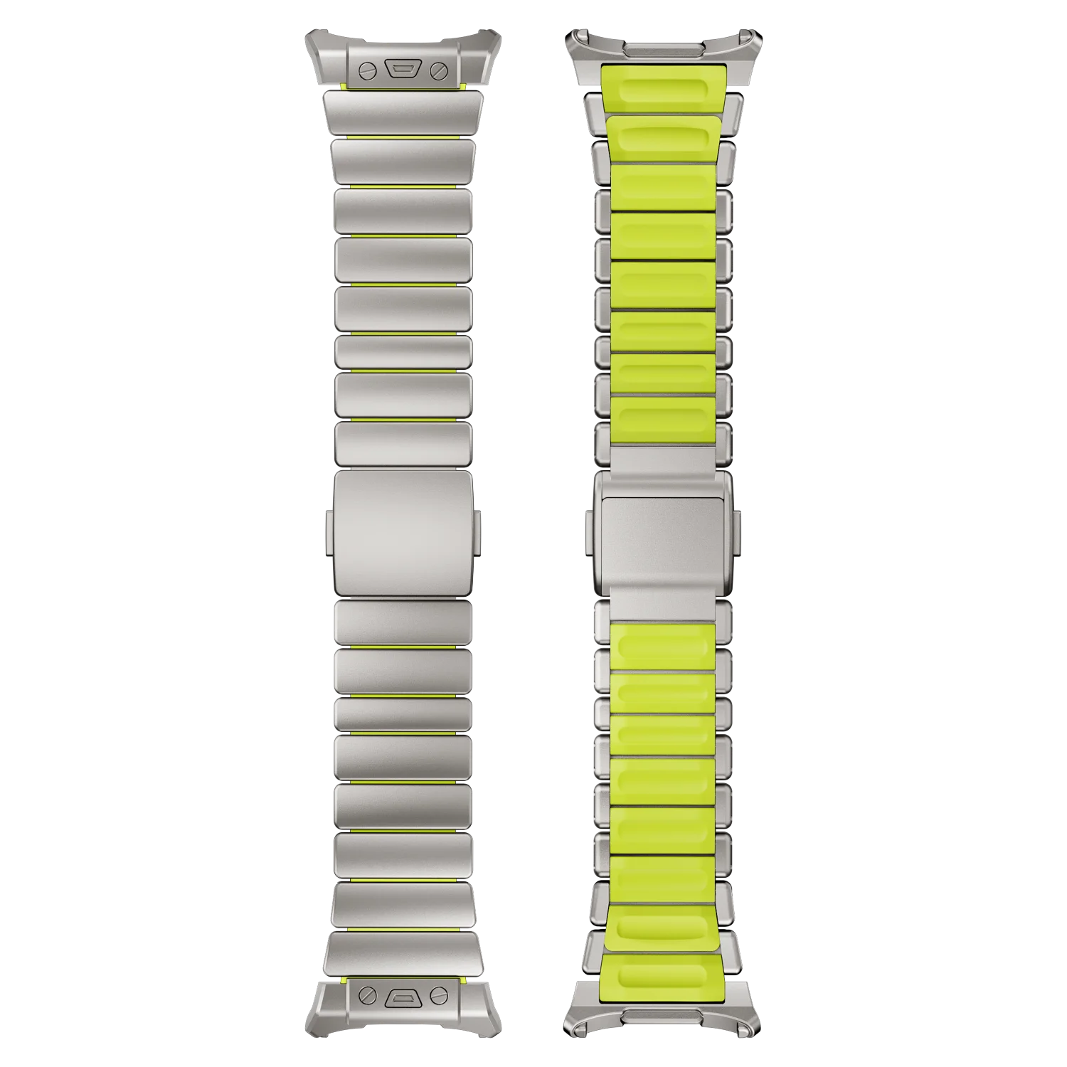 Luxuriöses Titan-Metallarmband für Samsung Galaxy Watch Ultra 2 2025 2024 47mm Magnetisches Silikon-Armband Herren Business-Accessoires – Detail 12