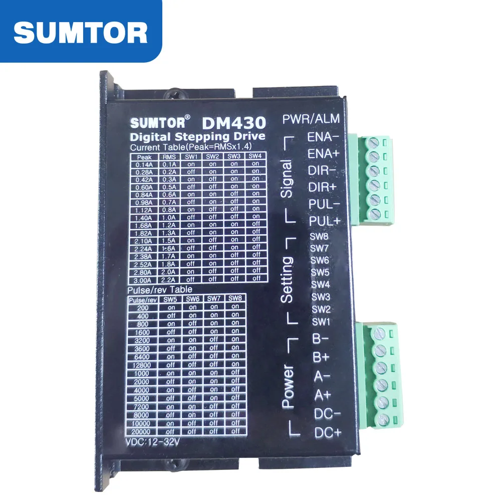2PCS DM430 2 Phase Schrittmotor Treiber 3A Für Nema 17 Und Nema23 Schrittmotor 24V SUMTOR