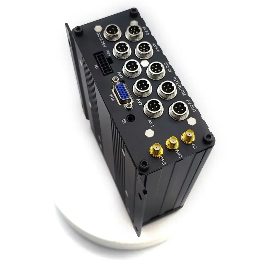 FL&OEM 8-kanałowy rejestrator wideo cyfrowy 720P 4-kanałowy AHD 4G GPS WiFi SDD HDD Mdvr do ciężarówek CMSV6 autobusów mobilny rejestrator Mdvr