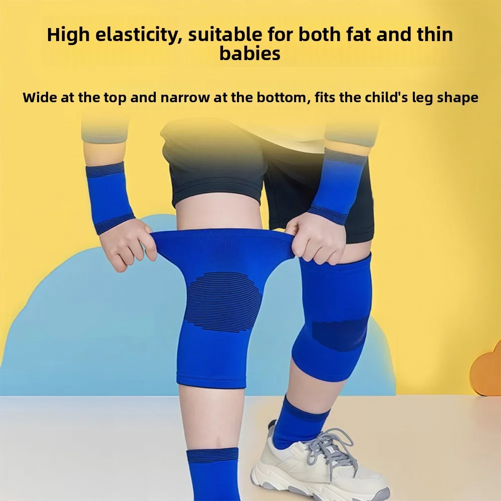 

Children's Knee Pads for6-12Years Old Elbow Wrist Ankle Football Basketball Roller Skating Sports RunningEquipmentProtective Set