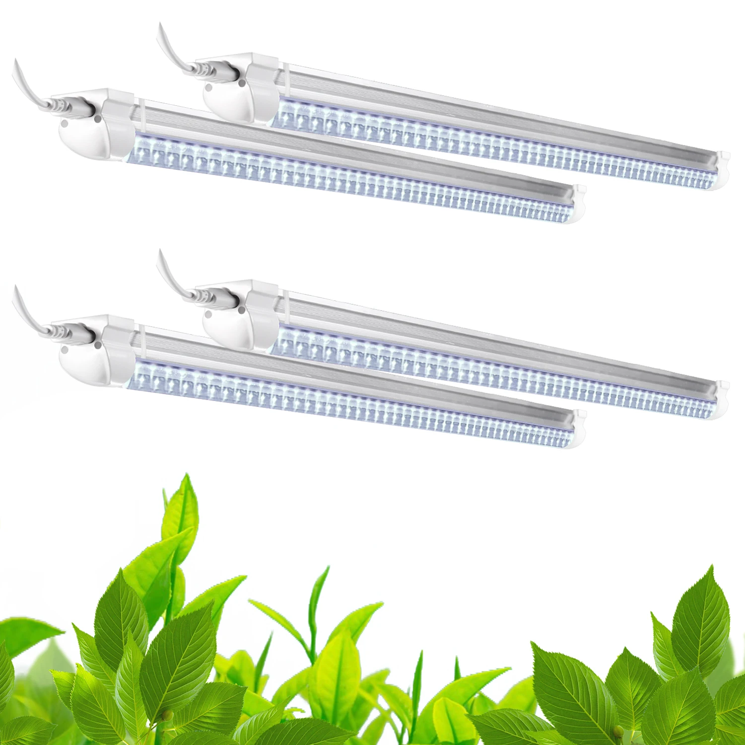 KEBINCPLED T8 LED Tube Light 6000K AC85-265V LED Shop Lights Super Bright Under Cabinet Garage Workbench Workshop Lighting