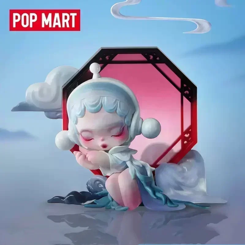 

POPMART SKULLPANDA Series Blind Box Mystery Box Caixa Sorpresa Girls Anime Figures Cute Model Birthday Gift