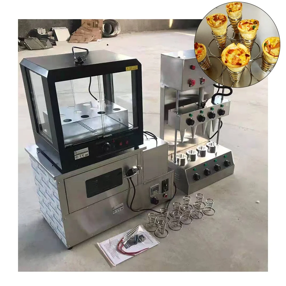 Automatic pizza cone oven pizza cone maker pizza cone vending machine for sale