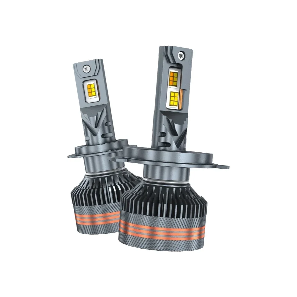 HYNBYZJ H7 LED H11 9005 HB3 9006 HB4 9012 H4 6000K 4300K 3000K LED-lamp Drie kleuren afstandsbediening voor autokoplampen Verlichting 12V - afbeelding 2