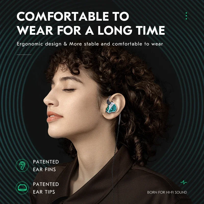 CCZ Harmony BC01 pro Гибридный драйвер HIFI наушники Отличный чехол из цинкового сплава Индивидуальные высококачественные проводные наушники BA