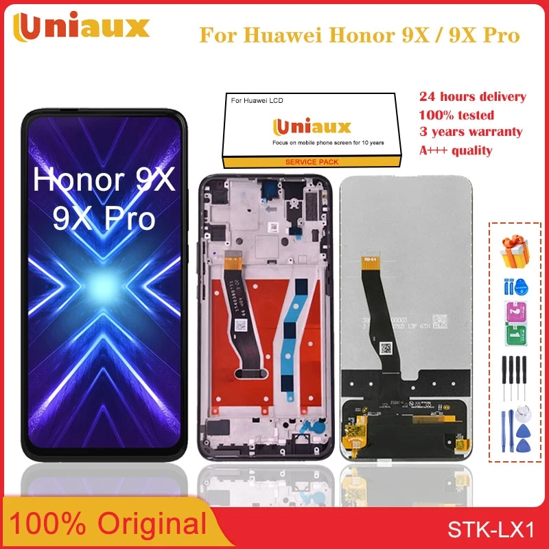 

6.59"Original For Huawei Honor 9X LCD Display Touch Screen Digitizer Assembly Replacement Parts For Honor 9X Pro Display Screen