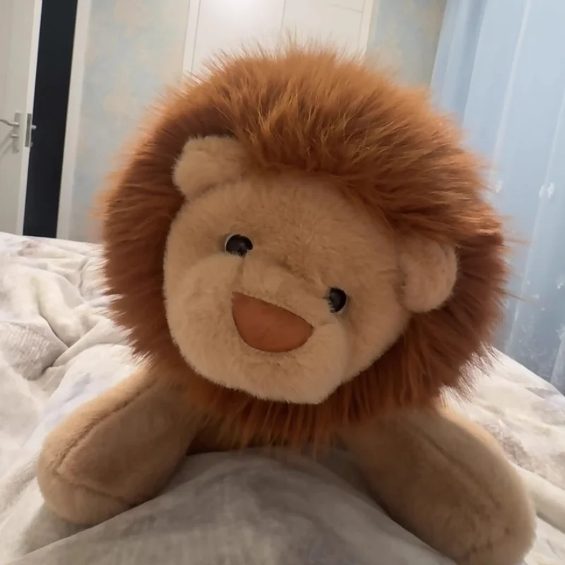 

Cute Lion Plush Toy Soft Stuffed Animal Pillow Sleeping Hugging Doll Kawaii Plushie Gift For Girlfriend Christmas Birthday