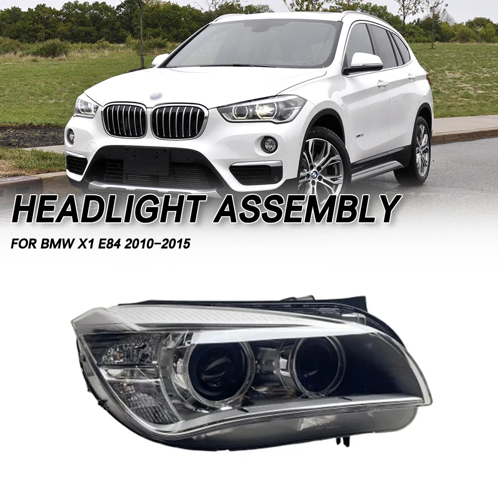 

For BMW X1 E84 2010-2015 Left/Right Side Front Bumper Head Light Headlamp Headlight