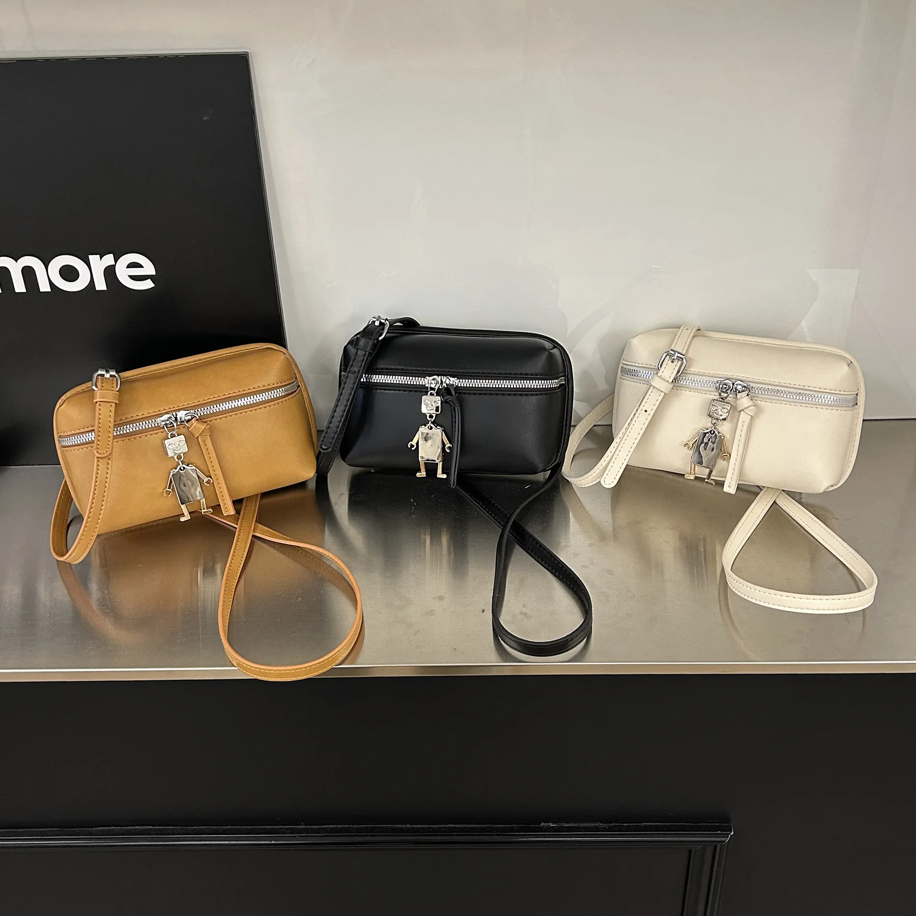 

Корейский нишевый дизайн, маленькая квадратная сумка, женские новые сумки, модная модная универсальная сумка-мессенджер, мини-сумка-коробка