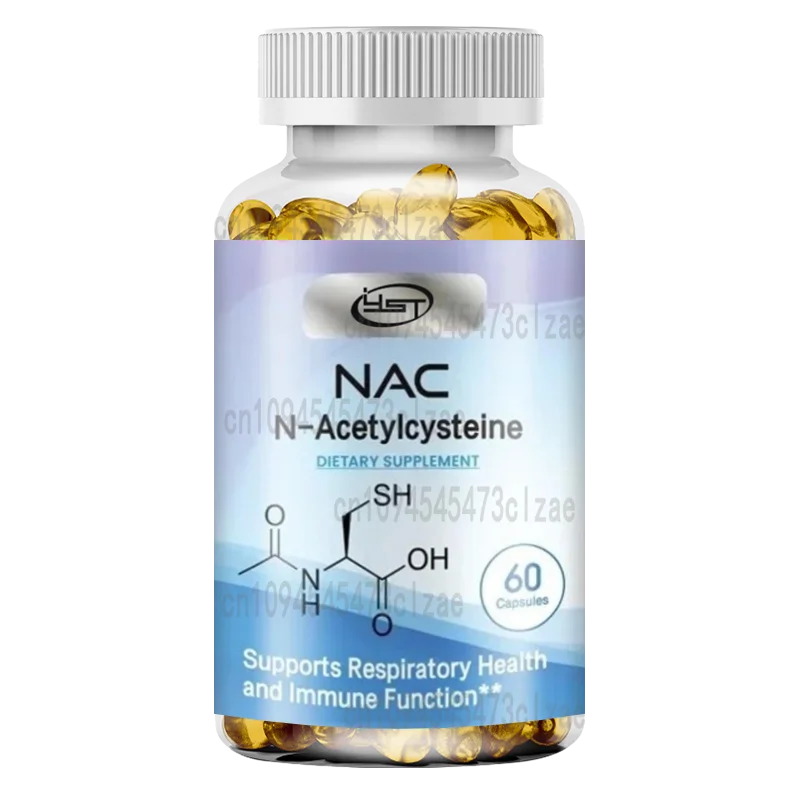 N-Acetylcysteine - Supports Respiratory Health and Immune Function, Promotes Liver and Kidney Detoxification