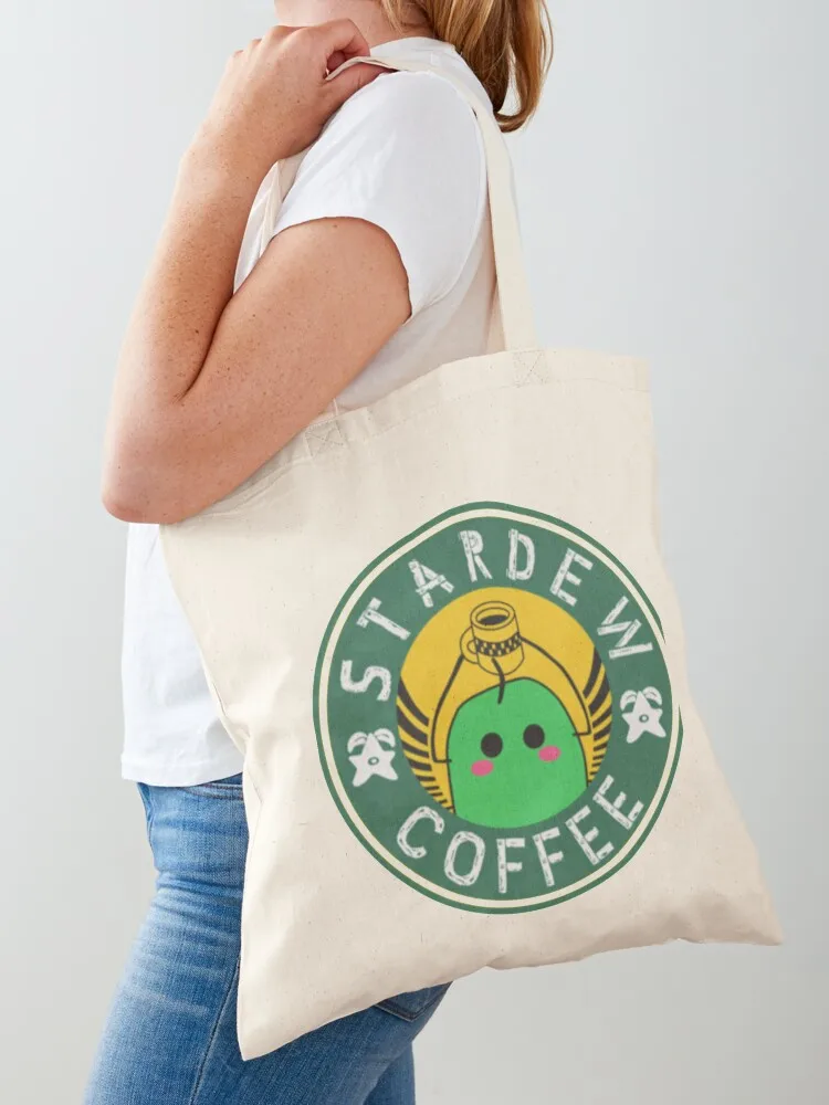 Stardew Valley Stardew Coffee Tote Bag Big bag women Women's shopper Women's handbag tote bags cloth bags