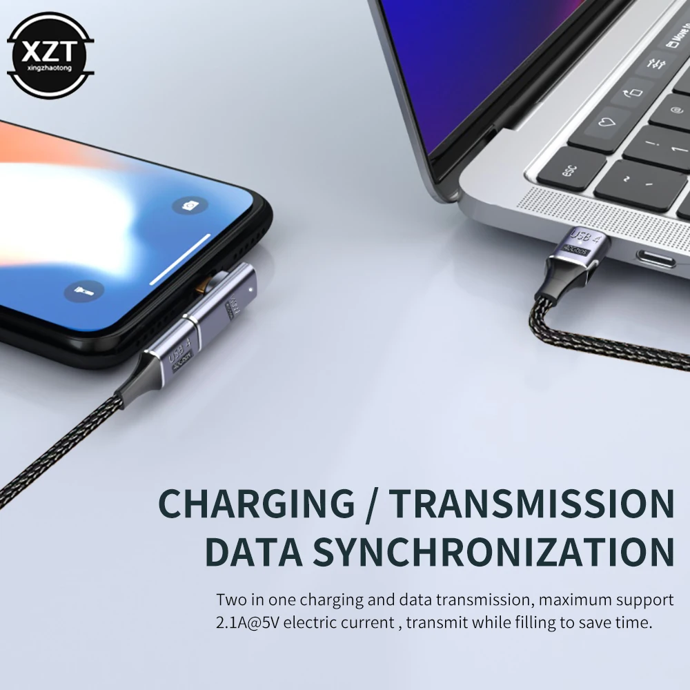 Adaptador magnético tipo C, conversor de acessórios para computador, 140W