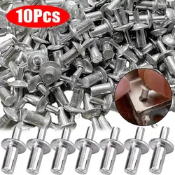 10Pcs Fasteners Hardware Tapping Expansion Screws Fixing Tool Head Percussion Expansion Rivets Hammer Drive Aluminum Core