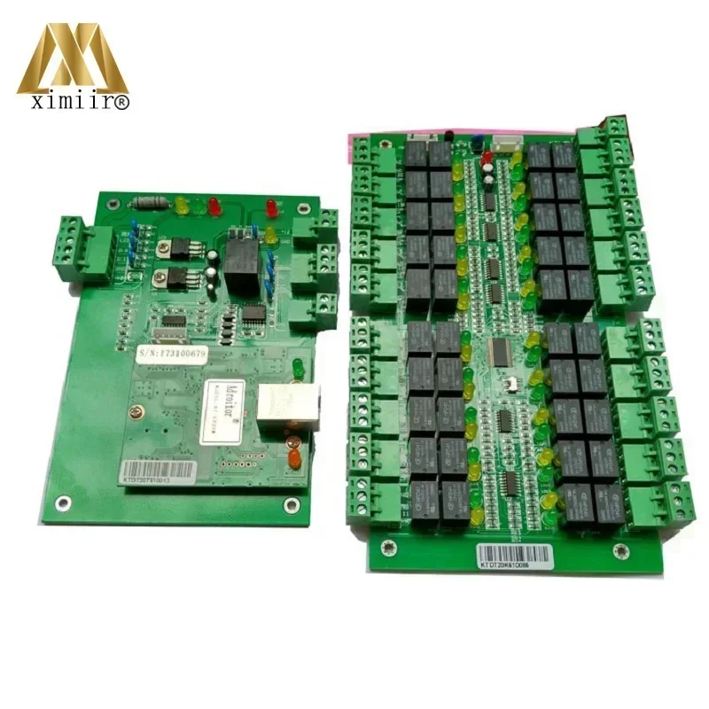 

Biometric Elevator Access Control Board Fingerprint Card Lift Controller System With Protect Box 20floors Lift Control Panel