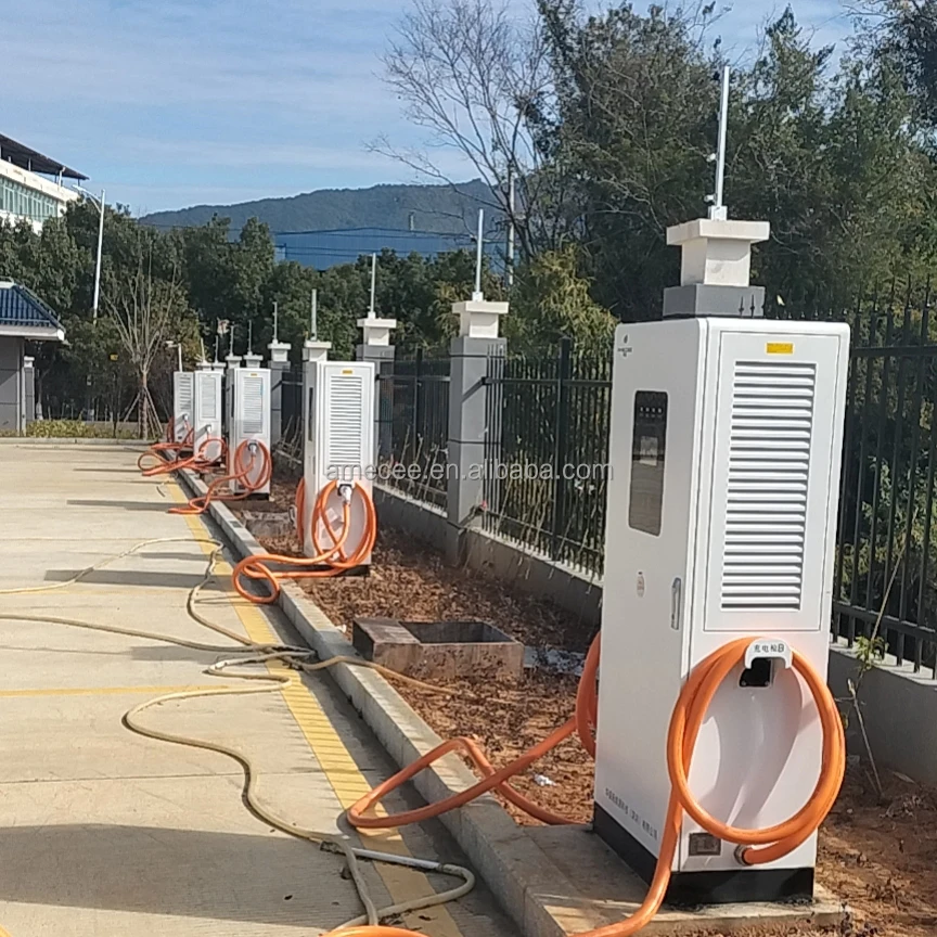 Estación de carga de coche, piezas y accesorios de vehículo de energía, Cargador eléctrico portátil Ev, cargador Ev de CC para coche eléctrico