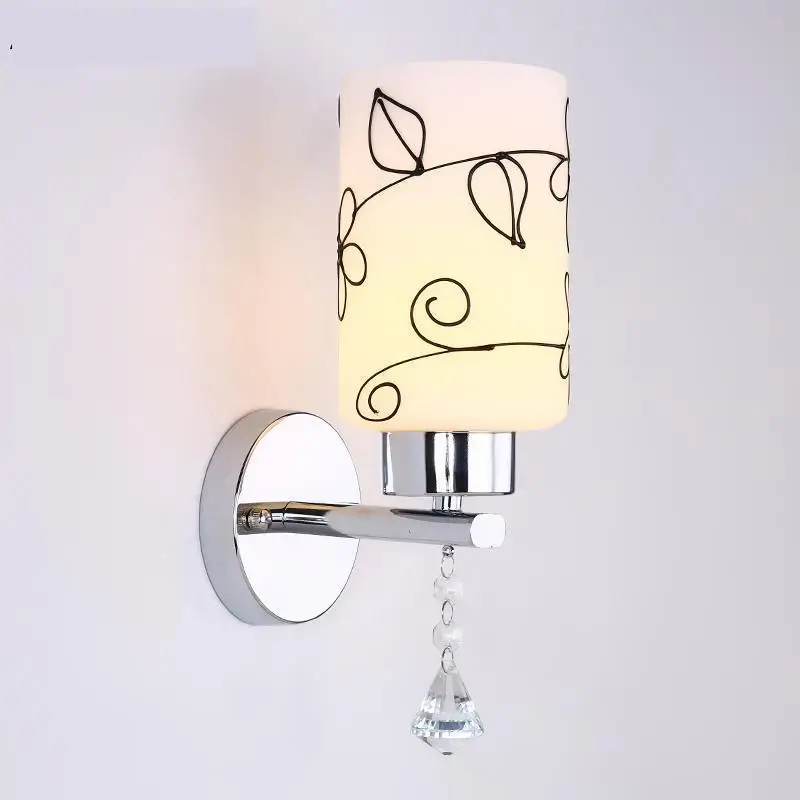 

Vintage Wall Light Bedroom Glass Wall Lamp For Dinning Living Room Applique Murale Led Home Deco Stair Lighting