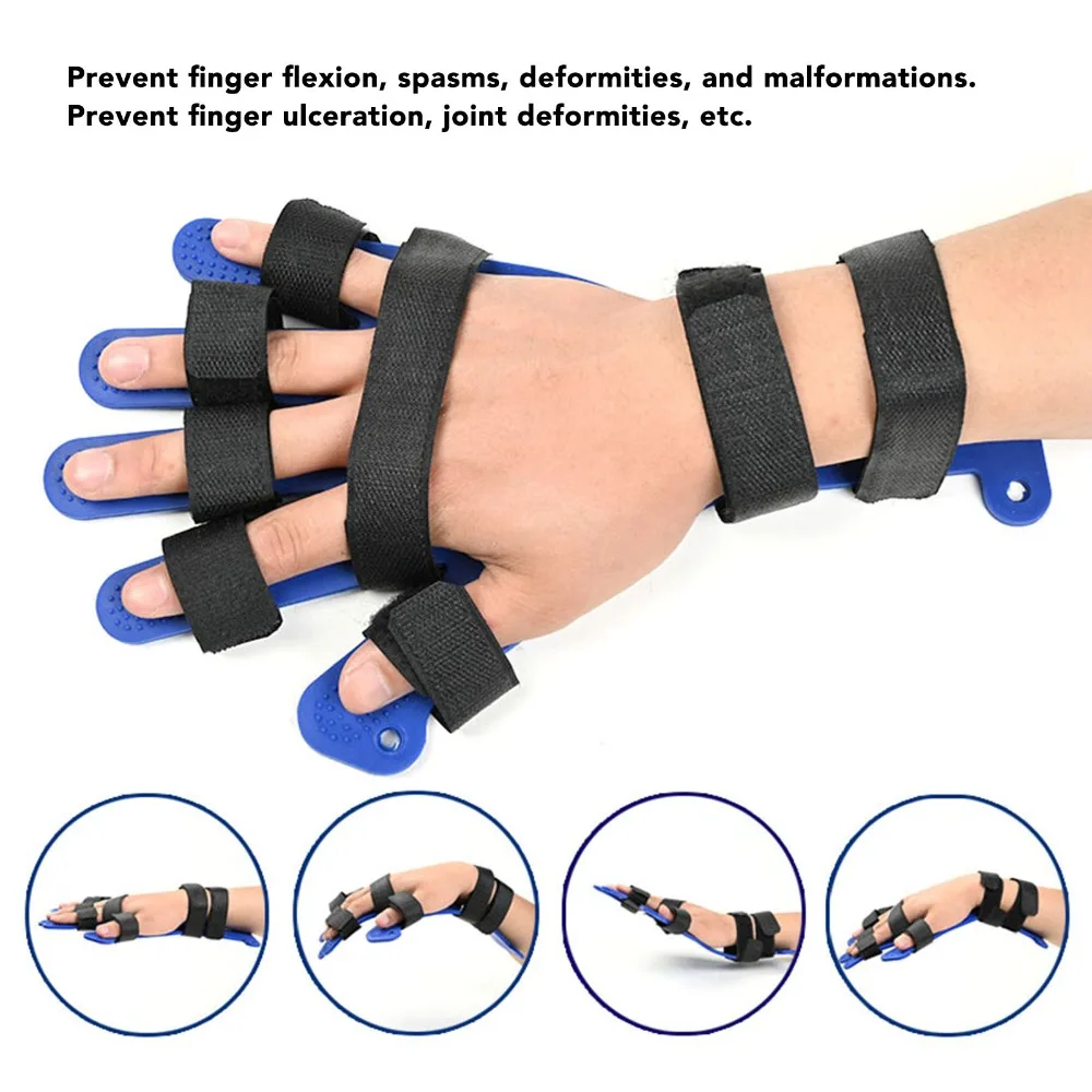 

Portable Hand Wrist Orthotics Fixed Splint Fingerboard Stroke Hemiplegia Hand Support Brace Training Tool Finger Corrector Board