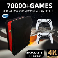X4 Retro Video Game Console With 1T Dual-system and I3-3110M CPU  For PS2/PSP/WII/N64/DC/SS Children Gaming Gifts For Men Gift