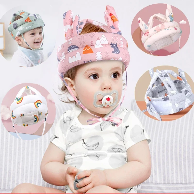 Baby Head Protection Pillow Toddler Walk Anti Fall Kids Head Protector Toddler Head Protection Breathable Pad almohada para bebe