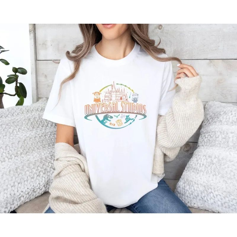 Chemise vintage Disney Universal Studios, chemise Universal Studios, chemise Disney Trip Chemise familiale Disney, vacances en famille