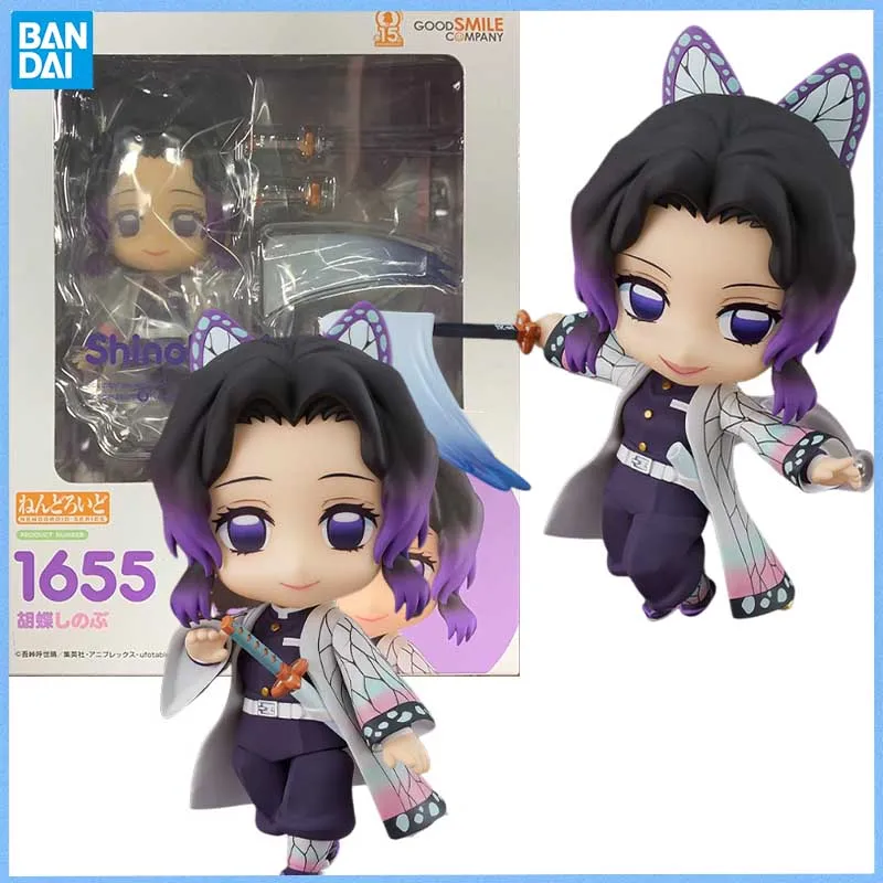 

GSC NENDOROID Blade of Demon Destruction SHINOBU KOCHO Аниме фигурка Передвижная игрушка Аниме Периферийные фигурки для коллекционеров