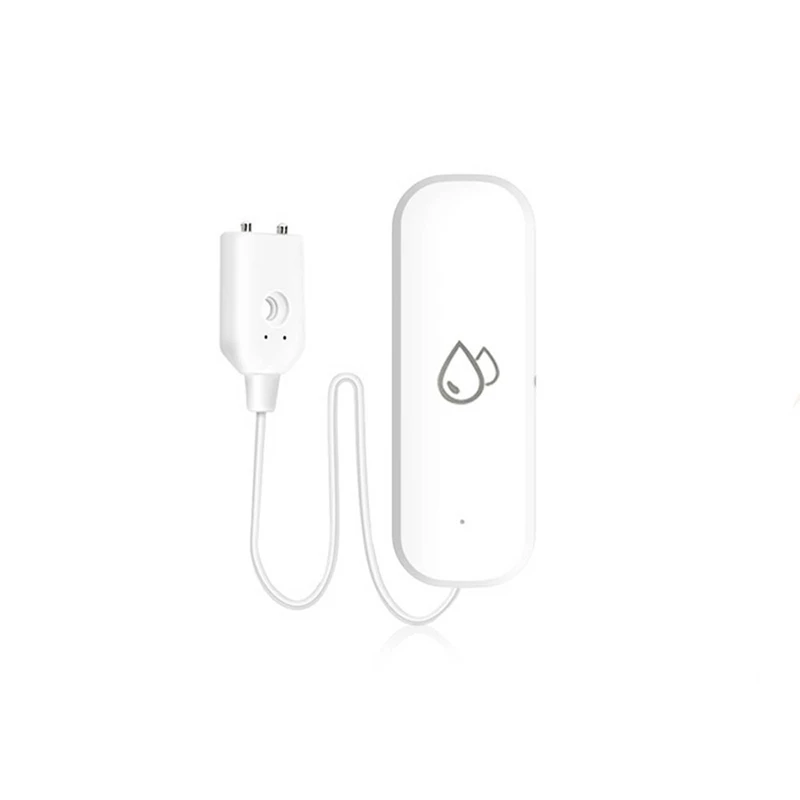 Tuya Water Sensor Alarm Water Leak  Flood Alert Overflow Security Alarm System Works