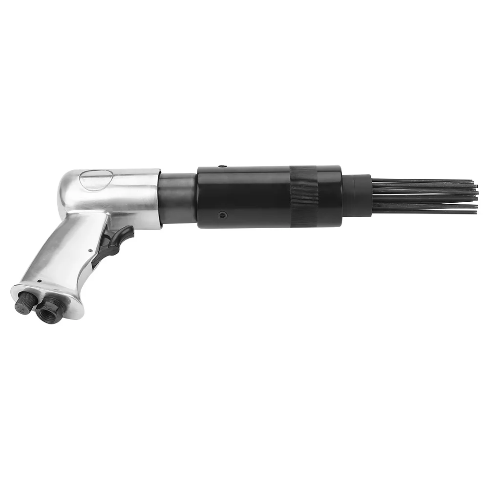 Ar pneumático 19 agulha raspador pistola aperto ferrugem pintura escória corrosão remoção ferramenta de rebarbação