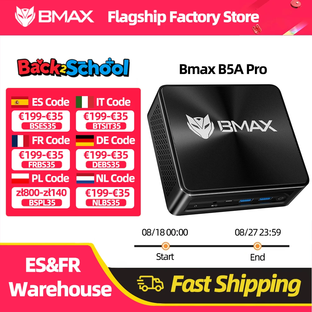 Immagine di BMAX B5A Pro, CHE PREZZO! Su AliExpress risparmi il 69%