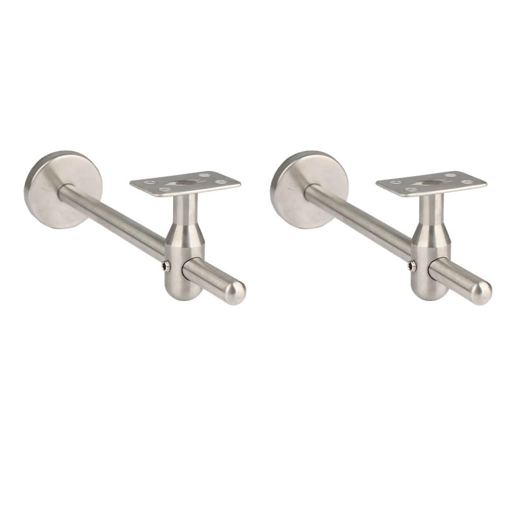 Stainless Steel Adjustable Handrail Bracket For Indoor & Outdoor Safety Home Improvement Hardware Parts For Home