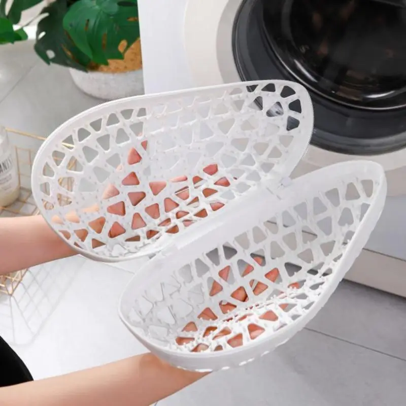 1pc Silicone Wash Shoes Bag Washing Machine Shoes Washing Drying Bag Anti-deformation Laundry Bag For Shoes Cleaning Protector