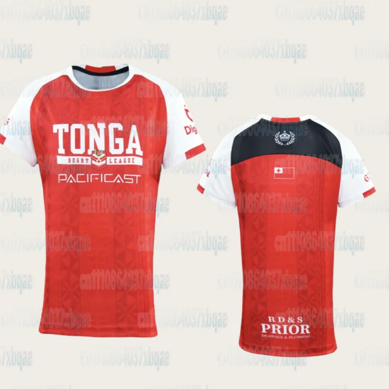 Atmungsaktives, schnelltrocknendes T-Shirt im Familienstil für Tonga-Rugby-Fans, neue kurzärmelige Sportbekleidung, Outdoor-Oberteil mit 3D-Druck – Detail 5