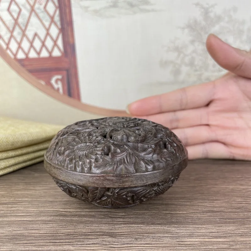 

Antique Alloy Sunflower Incense Burner Home Decorative Crafts Furnishings Sunflower Incense Burner