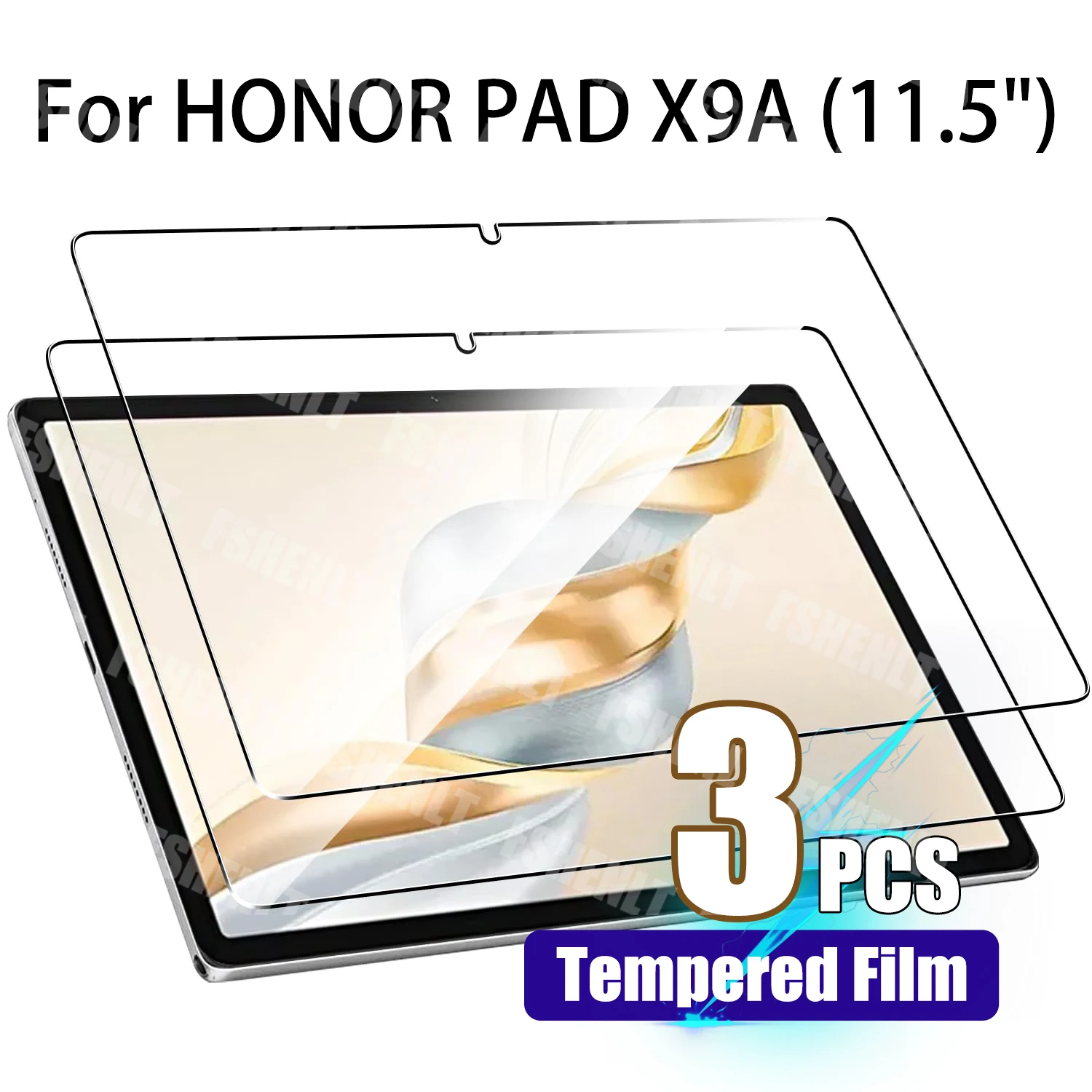 Screen Protector for HONOR PAD X9A (11.5 inch) 2025 HD 9H Hardness Anti Scratch Anti-fall Transparent Tempered Glass Film