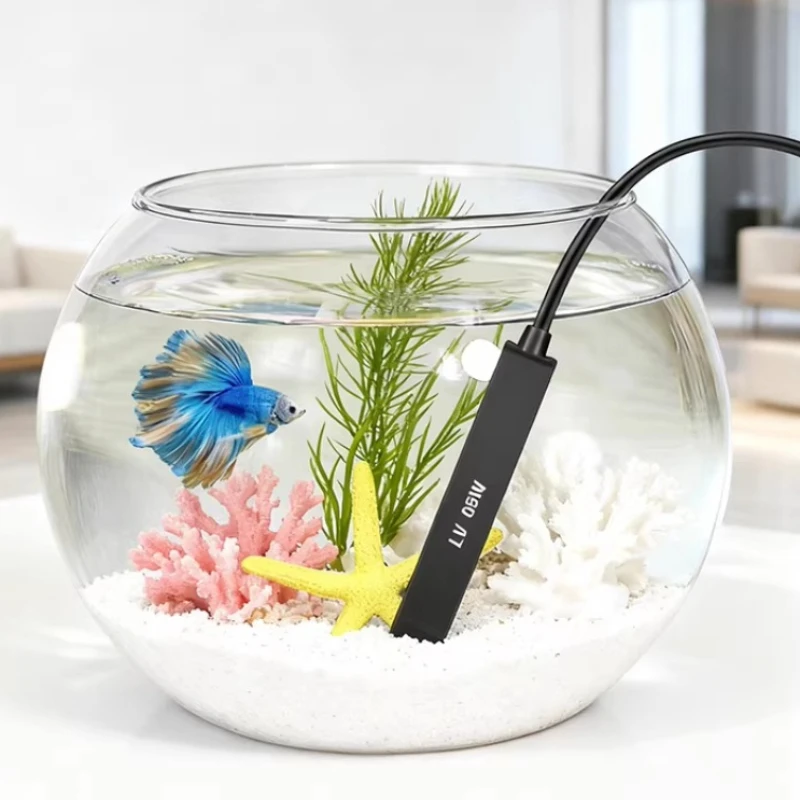 Fish Tank Heating Rod Automatic Thermostatic Mini Aquarium Heat Rod Immersion USB Betta Small Fish Bowls Rods Fishes Heater