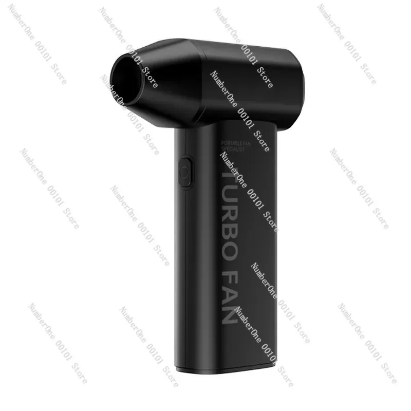 T10 Mini Handheld High-Speed Fan, Violent Turbo Blower for Camping Outdoor Use, Portable Rechargeable - view 2