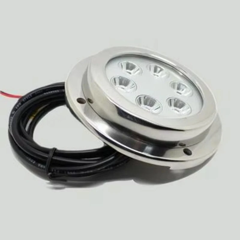 

SSTT Marine Accessories 316 Stainless Steel 27w Underwater Led Boat Lights/marine Underwater Led Lights Underwater LED Lamps IP6