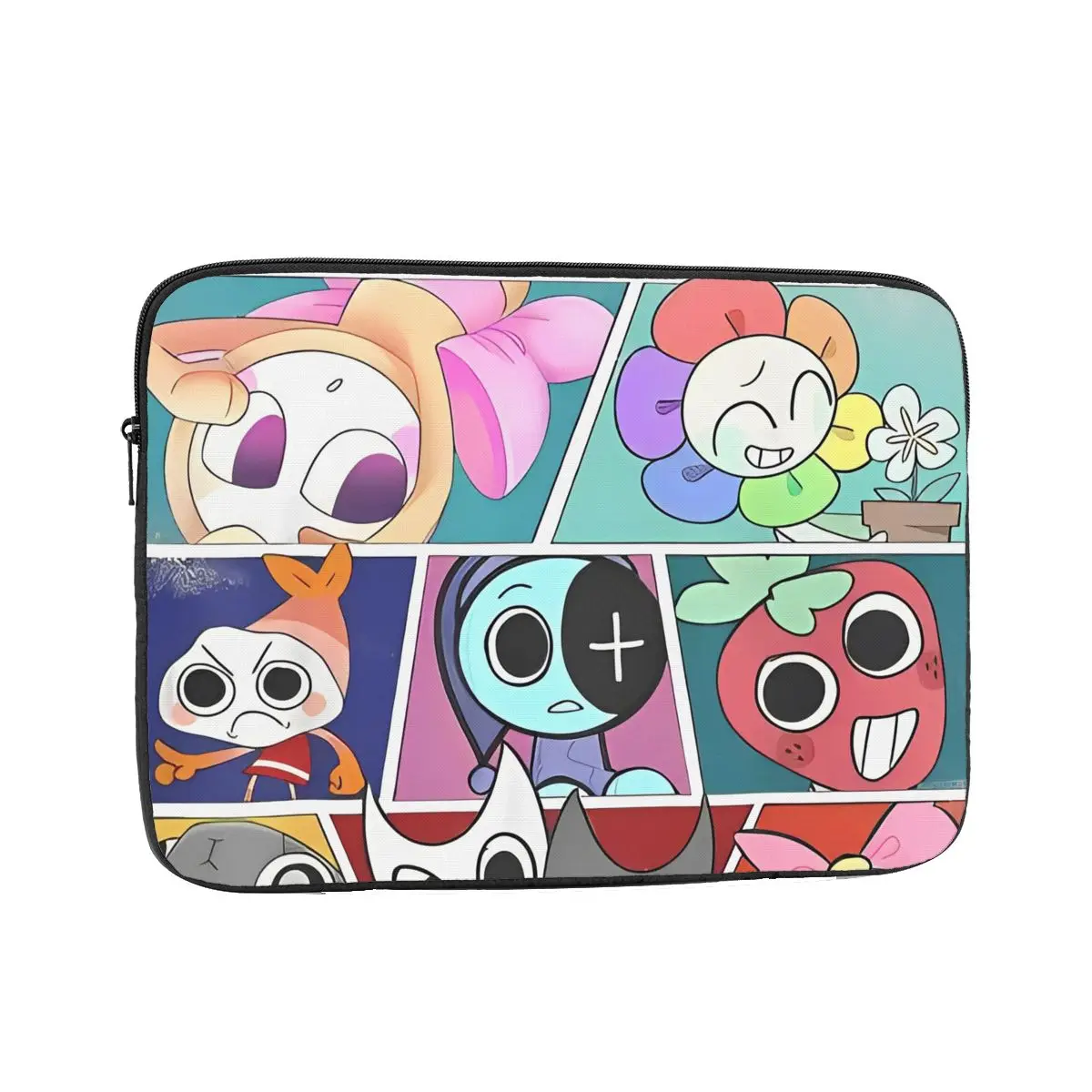 

Dandy's World Cartoon Laptop Sleeve Case 12" 13" 15" 17" Horror Game Notebook Bag Case Shockproof Case Bag for Men Women