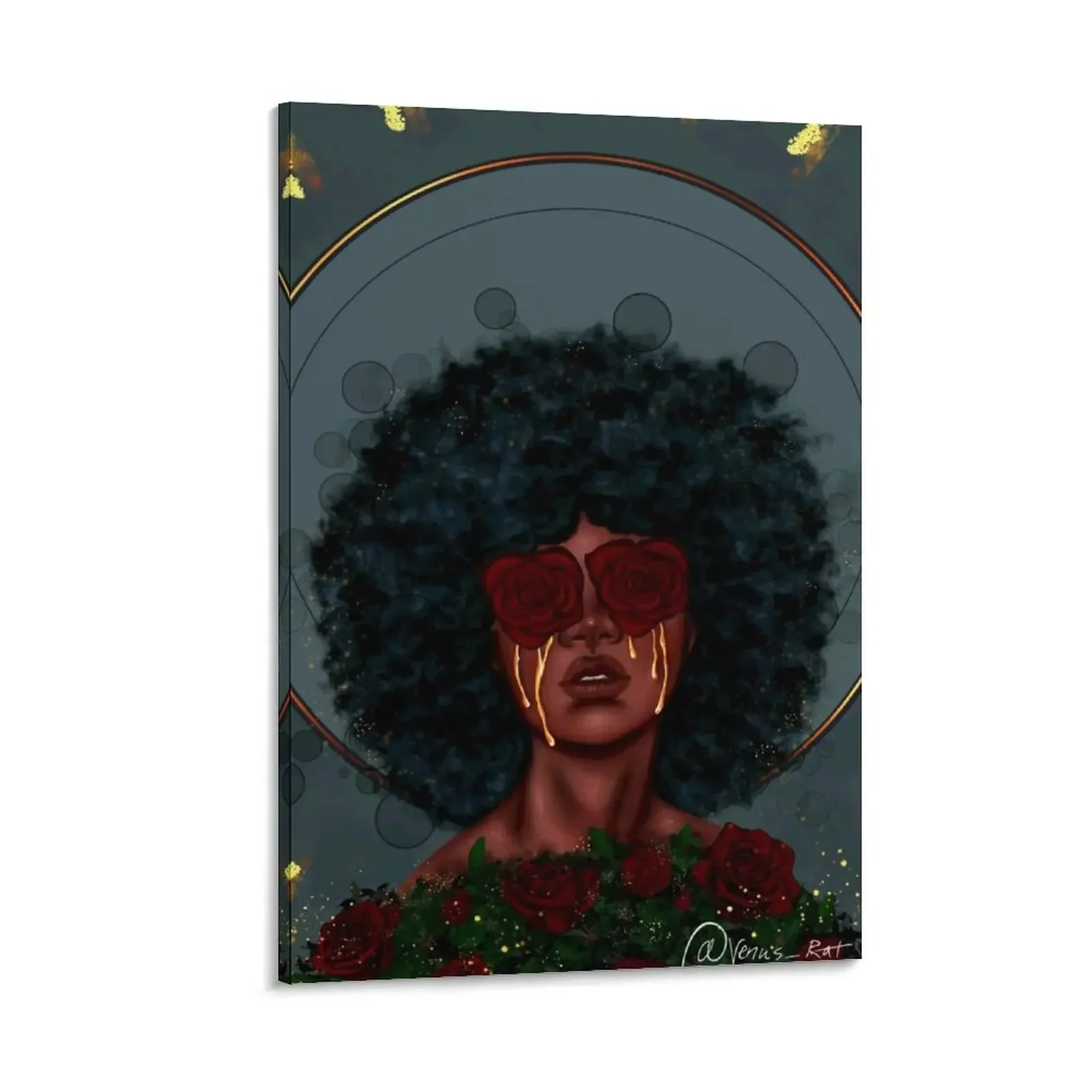 

Natural Feelings - Crimson Tears Canvas Painting nordic home decor home decor interior Wall posters