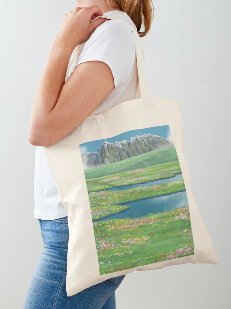 

Ghibli Lake Tote Bag shopper bags Gift bag Lady bag Eco