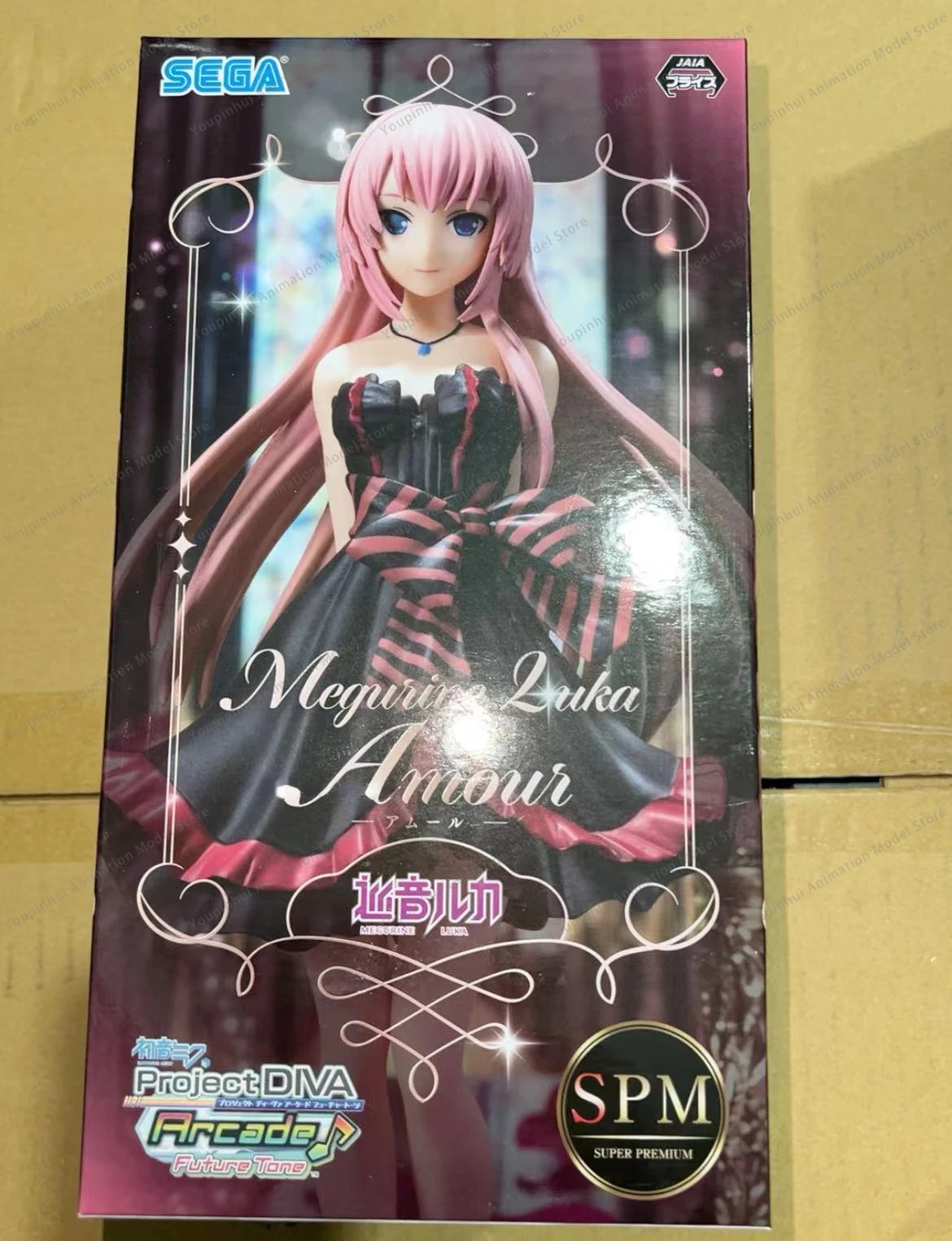 In Stock SEGA SPM Figure Original Project Diva- Arcade Future Tone Megurine Luka Amour Action Model Anime Toys Gift