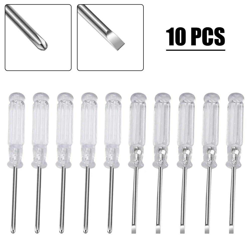 Tournevis à poignée transparente 45 acier, équipement d'atelier de haute qualité Tournevis à écrou, Jouets de démontage Outils à main