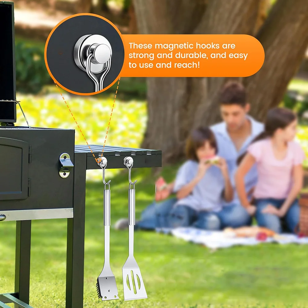 15-Piece BBQ Grill Tool Setbbq tool set, grill accessories, barbecue tools, stainless steel, grilling utensils, outdoor cooking, bbq kit, grill tools, barbecue gift, camping grill, 5