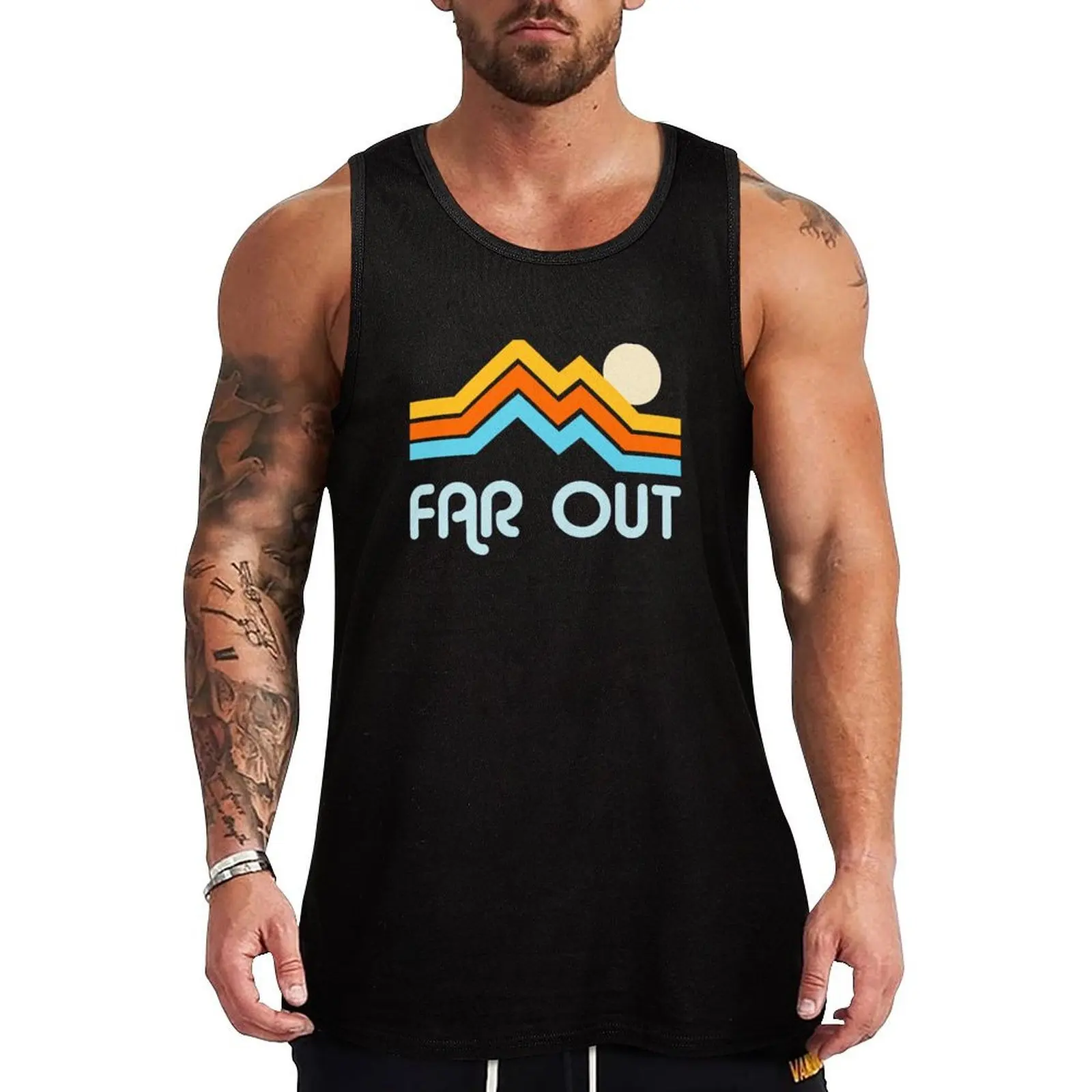 

Far Out Tank Top Vests Men's clothes basketball clothing