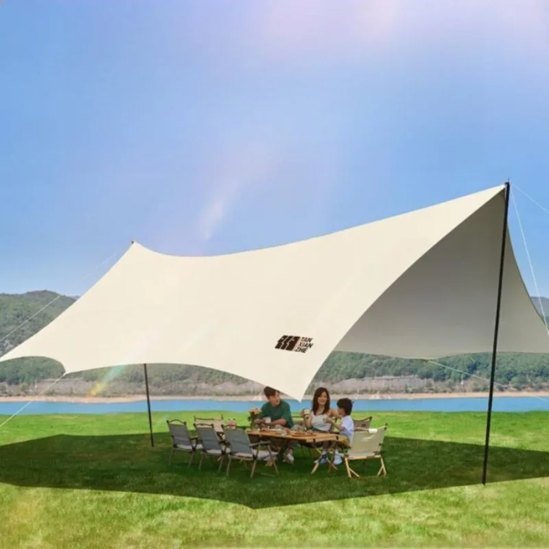 

Серебряный клей, уличное водонепроницаемое укрытие, защита от солнца, семейное выживание, легкий укрытие для альпинизма, туризма, роскошные укрытия