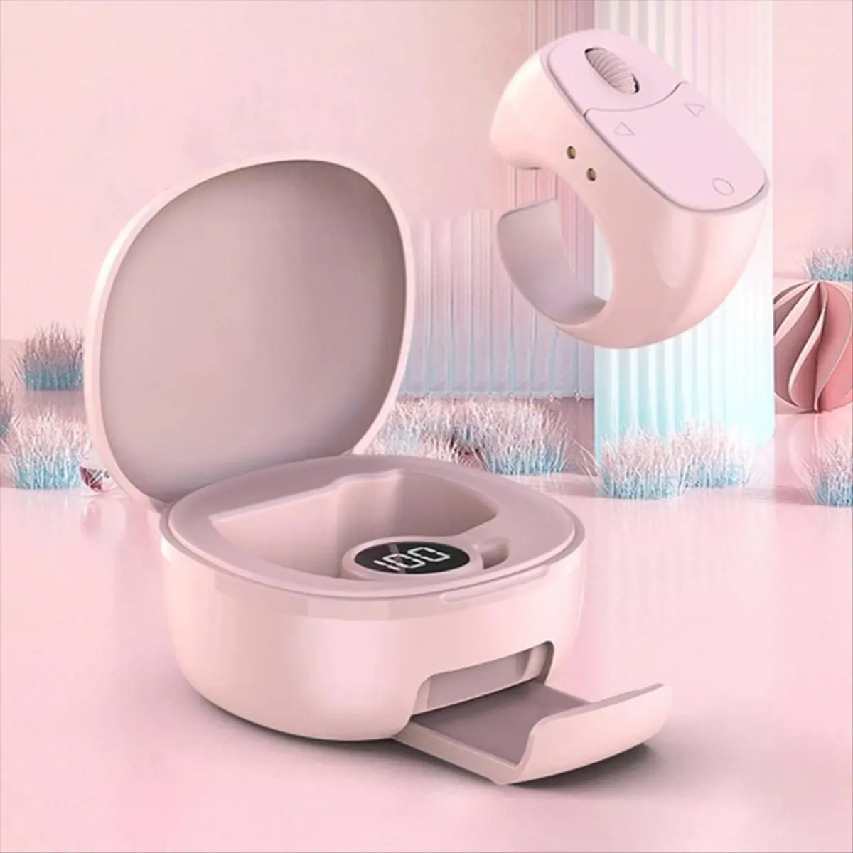 Smart Fingertip Ring Remote Control Roller Intelligent Control Bluetooth Remote Control Mouse Wireless Bluetooth Mobile