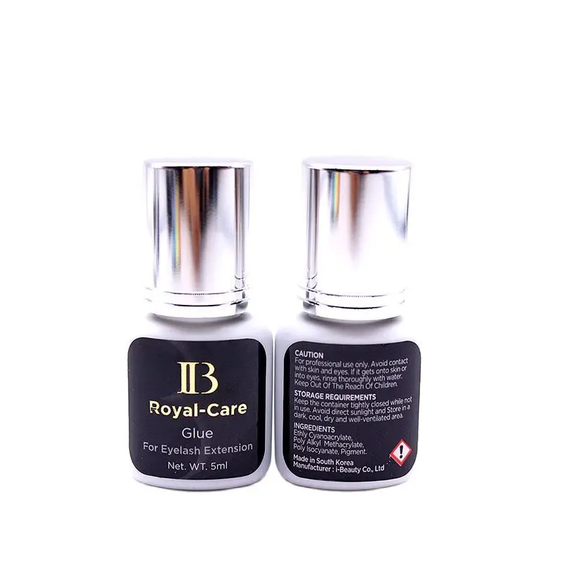 5ml nova cola ibeauty royal-care para extensão de cílios original coreia secagem rápida tempo de longa duração à prova dwaterproof água ferramenta de maquiagem adesiva