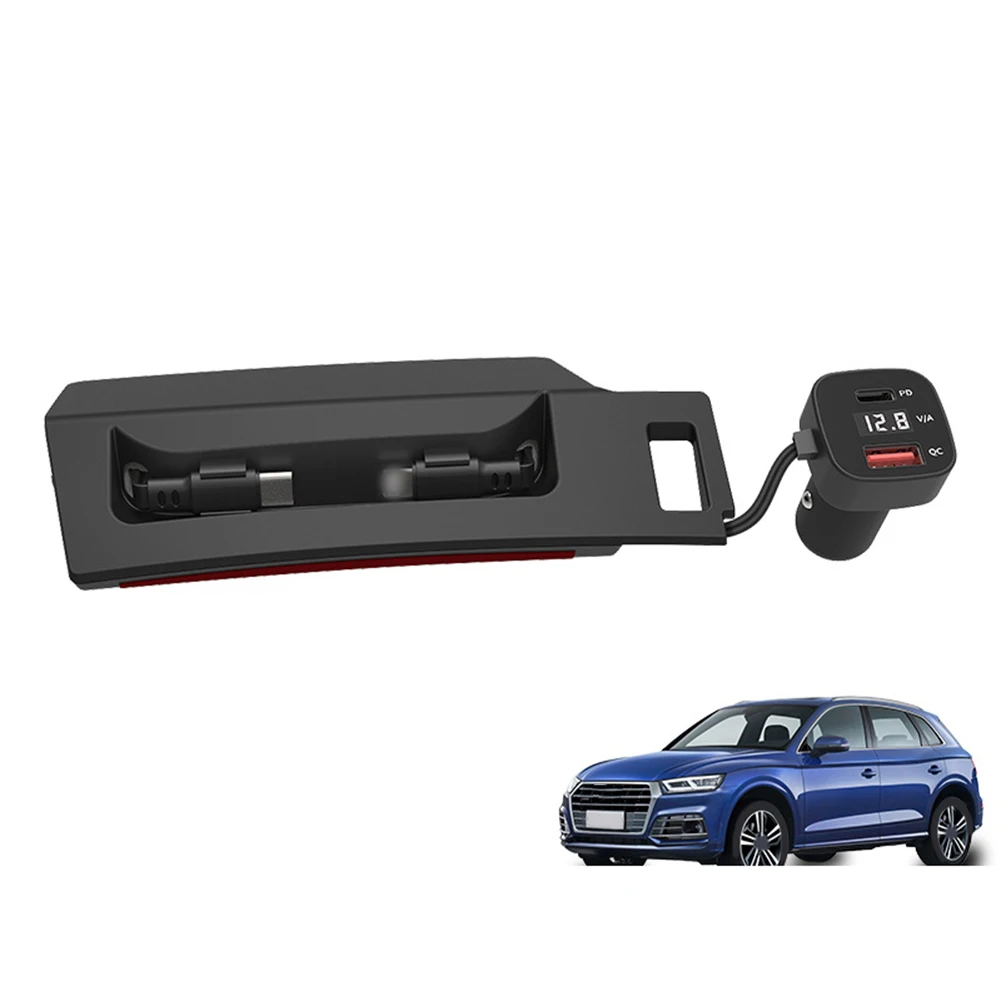 For Q5 Car Charger USB Docking Station Fast Charging