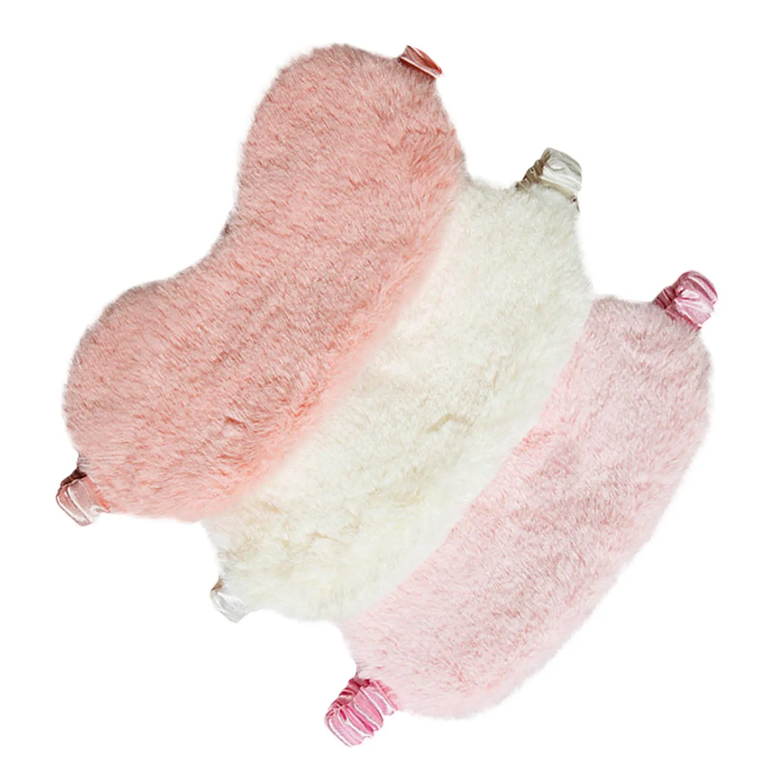 

3Pcs Soft Silk-Like Eye Cover Lightproof Contoured Fit Relaxing Muscle Relief Sleep Mask for Flights and Night